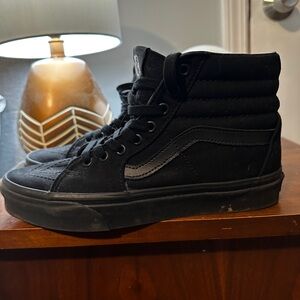 Vans Black High-Top Sneakers
